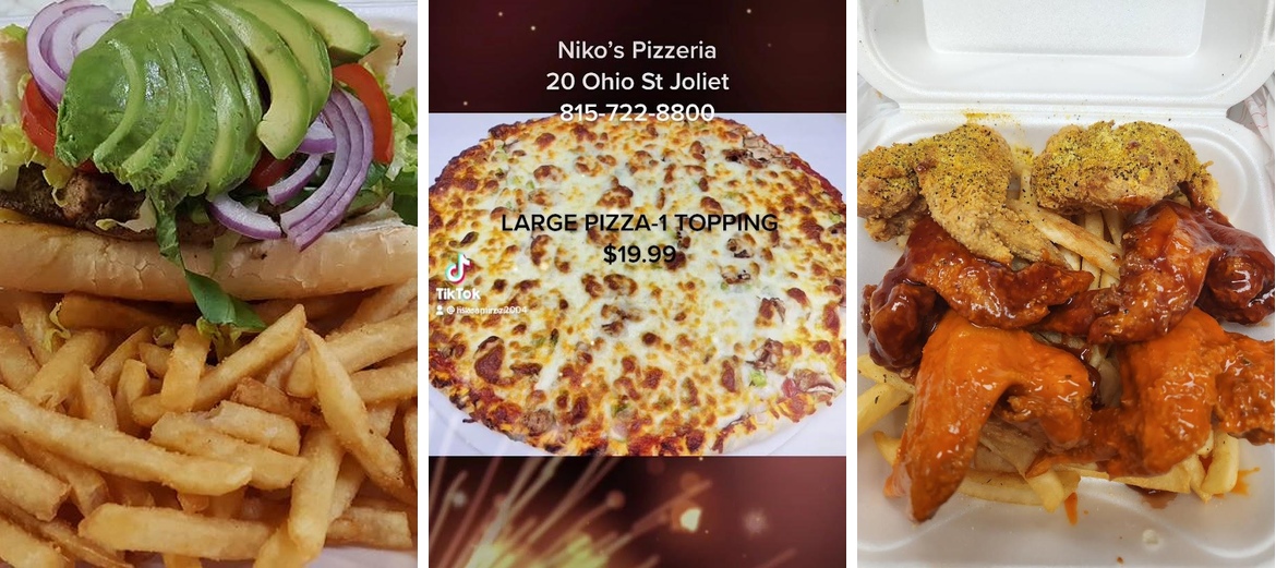 Niko's Pizzeria Menu