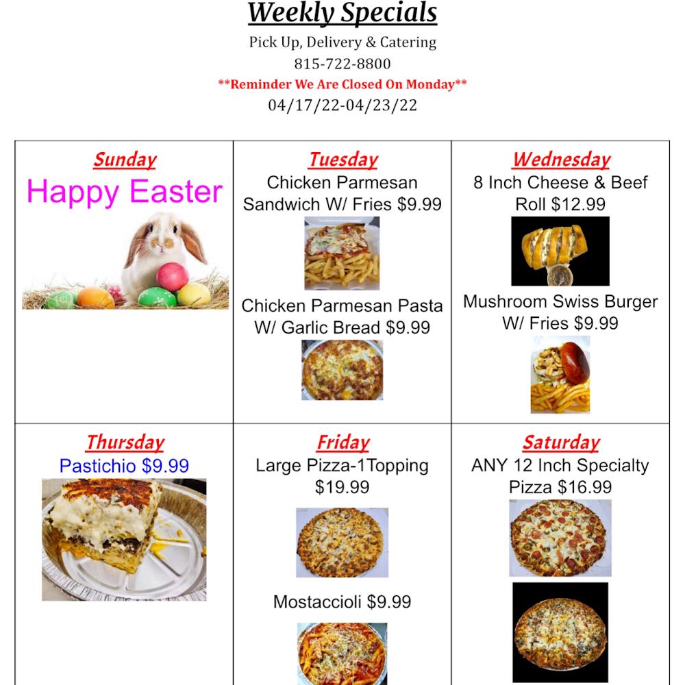 Niko's Pizzeria Menu image 1